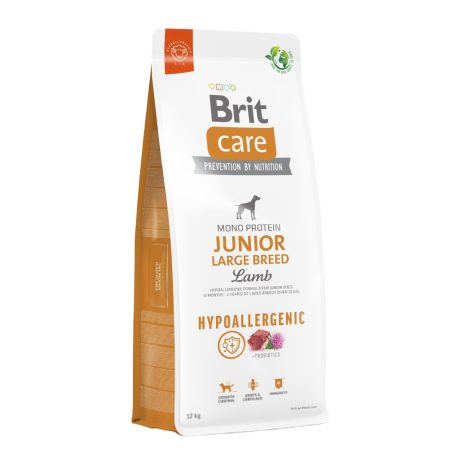 Brit care dog hypoallergenic junior large breed lamb 12 kg