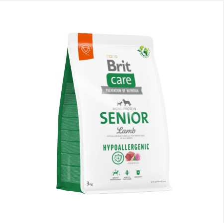 Brit care dog hypoallergenic senior lamb 3 kg