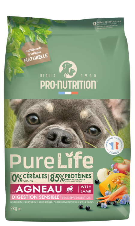 Pro Nutrition pure life dog adult sensitive digestion lamb 2 kg