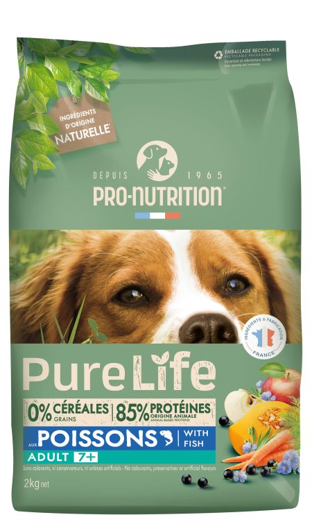 Pro Nutrition pure life dog adult 7+ 2 kg