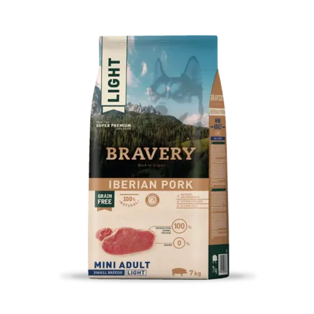 Bravery mini adult iberian pork light 7k