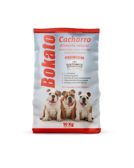 Bokato cachorro 10 kg 27% proteina