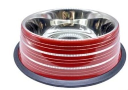 Plato jumbo color atripe 22 cm