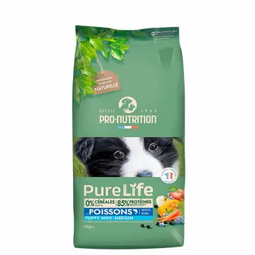 Pro Nutrition dog puppy poisson mini/med 12 kg