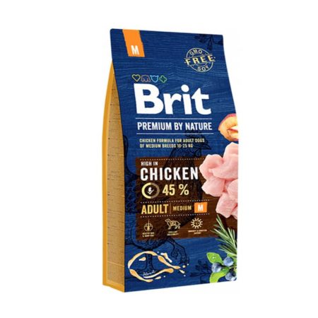 Brit premium by nature adult medium breed 15 kg
