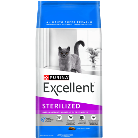 Excellent gato esterilizado 7.5 kg